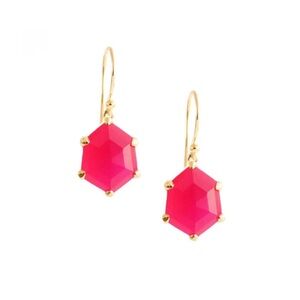 So Pretty Cara Cotter - Mini Honour Drop Earrings Hot Pink
Chalcedony and Gold